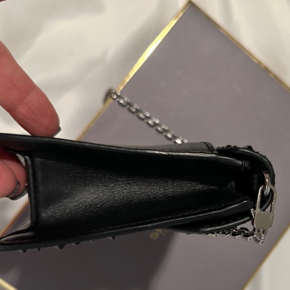 Michael Kors Bkack Crystal Crossbody - Picture 6 of 8